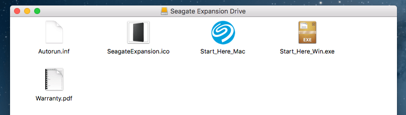 seagate format for mac